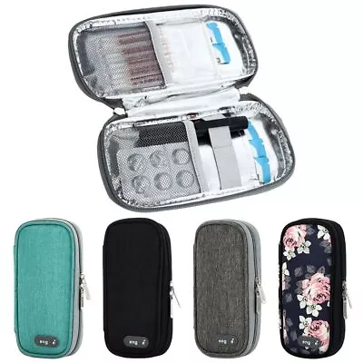 Diabetic Pocket Pill Protector Travel Case Medicla Cooler Insulin Cooling Bag • £7.13