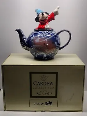 Cardew 2000 Disney Showcase Collection  Sorcerer Mickey  Teapot • $505.82