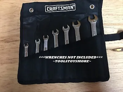 Craftsman 7 Pocket Wrench Roll Hang Or Roll Up Free Ship • $15.88