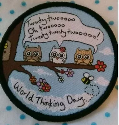 Girlguiding  Brownie Guide Rainbows Rangers WTD 2022  Cloth Badge • £1.50