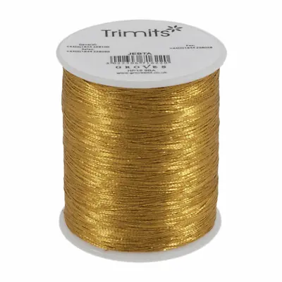 £4.80 • Buy Trimits 184m Metallic Embroidery Sewing Thread Hand Or Machine  