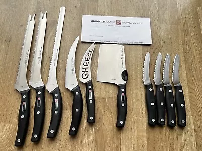 Miracle Blade 10 Pc Set SteakSlicer CarvingChopFilletCheese  • $85