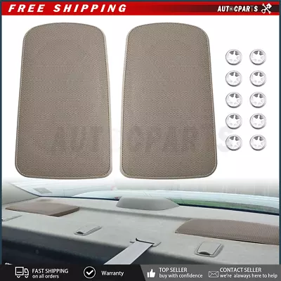 For 02-06 Toyota Camry Gray Genuine Rear Speaker Grill Cover Set 04007-521aa-b0 • $19.95