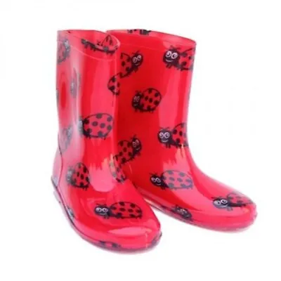 £14.99 • Buy I-Smalls Kids Children's Boys Girls Ladybird Fun Fashion Wellington Welly Boots