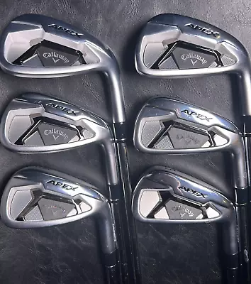 Callaway APEX '21 Iron Set 5-PW RH Regular Flex Steel Shafts Mint Condition • $309.92