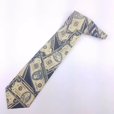 Florence Money Tie Hand Made Benjamins $100 Bill • $13.49