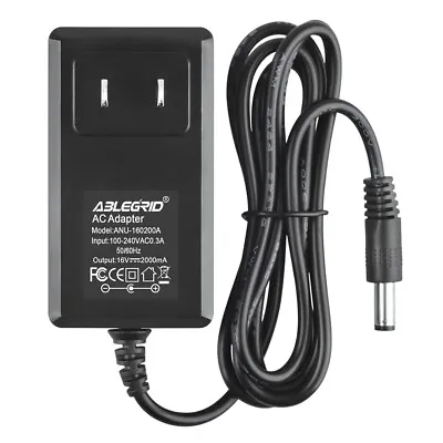 16V 2A AC/DC Adapter Charger Power Supply Cord Plug Tip Size 5.5mm/2.5mm • $12.99