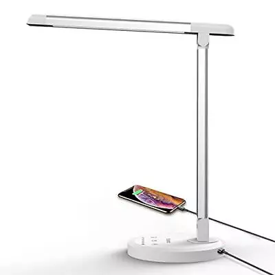 Desk Lamp Eye-Caring Table Lamps 5 Color Modes With 7 Brightness Levels 12... • $43.10