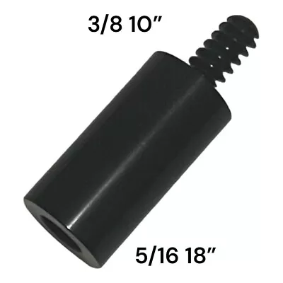 3/8×10 Shaft To 5/16x18 Butt Pool Cue Shaft Adapter  • $40