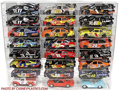 NASCAR Diecast Display Case 24 Compartment 1/24 Scale • $129.95