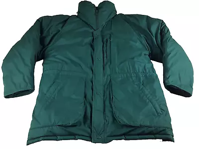 Tidewater Traders Men's Large Duck Down Thick Winter Puffer Coat W/Hood • $65