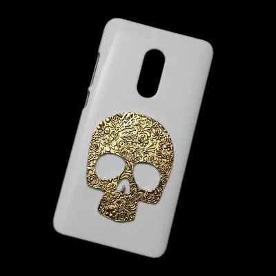 Case For Xiaomi Redmi Note 4X 3D Retro Metal Skull Back Hard Cover • $9.32