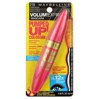 Maybelline Volum'Express Pumped Up Colossal Mascara You Choose • $9.99