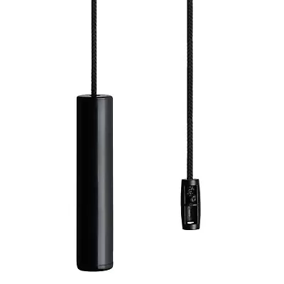 Bathroom Light Pull Cord StringContemporary Jet Black Cord And Ergonomic Handle • £6.75