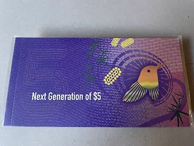 $25 • Buy Next Generation $5 RBA Banknote In Commemorative Folder 2016 