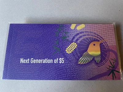 $25 • Buy Next Generation $5 RBA Banknote In Commemorative Folder 2016 