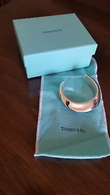 Gorgeous Sterling Silver Swirl Cuff Bracelet Tiffany & Co. By Elsa Peretti   • $950