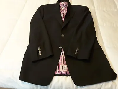 Versace Collection Men's 100% Wool Two Button Blazer Sport Coat US 40 R • $89.95