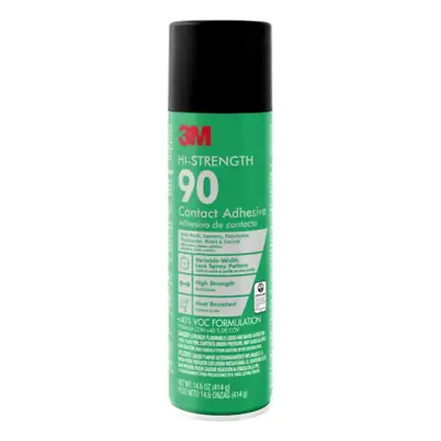 $24.99 • Buy  3M Hi-Strength Spray Adhesive 90 Low VOC, 14.6 Oz
