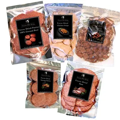 Freeze Dried Meat Top Quality Variety Pack Emergency Food Survival Camping • $190