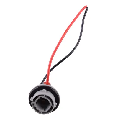 Brake Turn Signal Light Socket Harness Adapter Pulg Fit For BA15S 1156 7506 • $7.74