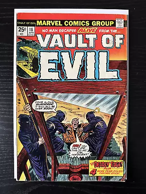 Vault Of Evil #18 FN 1975 Marvel Comics • $7.99