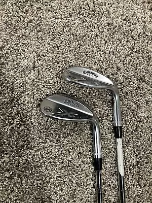 Callaway Forged X C Grind Wedge Set Sand Lob 54 60 Steel RH • $69.69