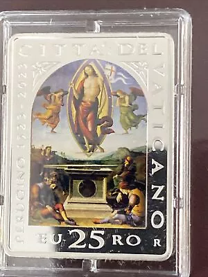 Vatican 25 Euro Proof 2023 In Box Coa 1500 Coined • $399