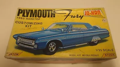 Jo-han 1963 Plymouth Fury Customizing Kit - 1/25 Scale Model Kit Collection Lot • £41.95