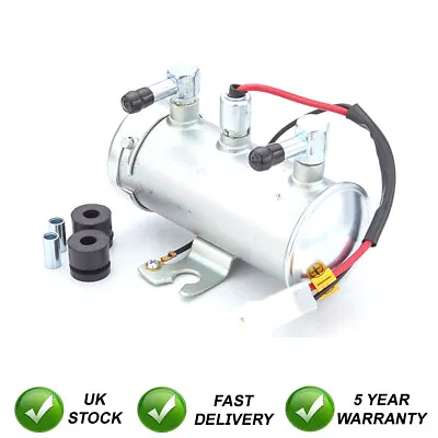 12v Electric Universal Petrol Diesel Fuel Pump Facet Red Top Style Tractor Boat • £21.95