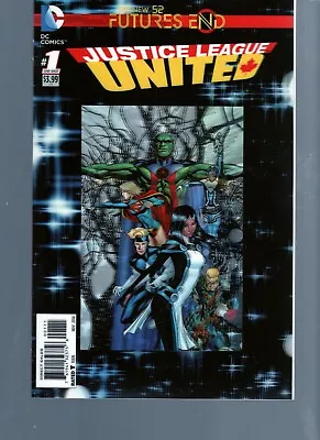 Justice League United 1   Futures End 1  3d Cover    New 52  Dc Comics  • $7