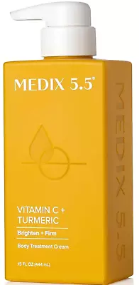 Medix 5.5 Vitamin C + Turmeric Firming + Brightening Body Treat Cream - 15 Fl Oz • $28.99