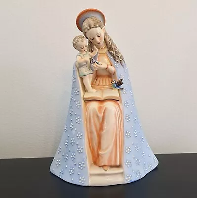 Vintage M.J. Hummel Goebel Madonna & Child Figurine W. Germany 8'' Bee 10/1 Mark • $100