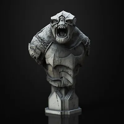£49.99 • Buy Battle Troll Lord Of The Rings 3D Printed Bust ***3DElitePrints*** 
