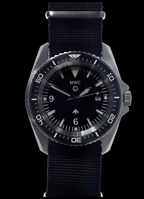 MWC Heavy Duty 300m Military Divers Watch S/S Case XLD/QZ/12/SS/FP RRP £249.00 • £199