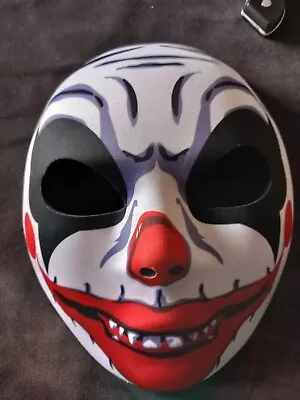 Scary Clown Circus Half Face Halloween Fancydress Costume Headwear  Mask X6 • £2