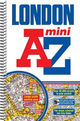 London Mini Street Atlas Spl (London Street Atlases) By Geographers A-Z Map Comp • £3