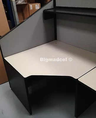 £55 • Buy Herman Miller Action Office Desk & Partition Screen Shelf Lamp Storage Etc USED