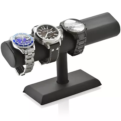 $24.99 • Buy Watch Holder Display Rack, Premium Leather Jewellery Stand