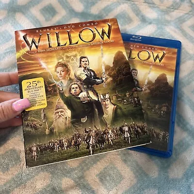 Willow 25th Anniversary Blu-ray & DVD  W/  OOP** Slipcover • $22.95