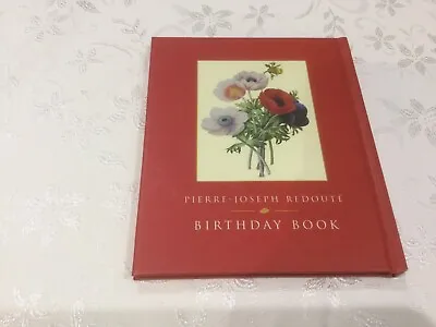 £1.50 • Buy Birthday Book  By Pierre - Joseph Redoute New