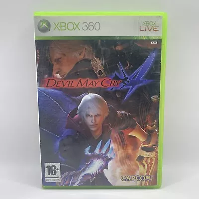 Devil May Cry 4 Xbox 360 2008 Action-Adventure Capcom MA15+ VGC Free Postage • $9.95