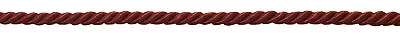 Cherry Red 3/16  Decorative Rope Cord By The Yard • $1.90