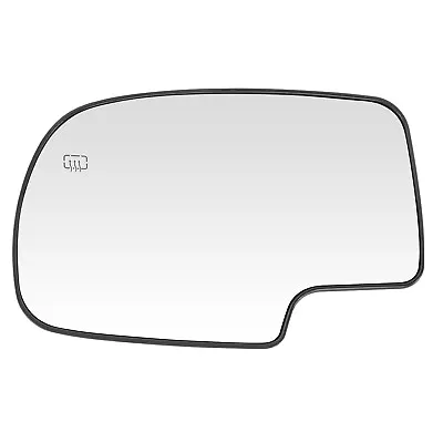 Mirror Glass For 1999-2007 Chevy Silverado GMC Left LH Driver Side Power Heated • $13.45