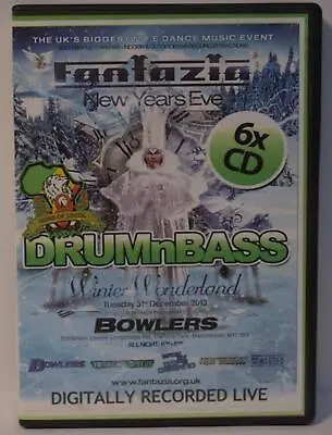 Fantazia New Years Eve 2013 Drum & Bass Winter WONDERLAND 6x CD • £19.99