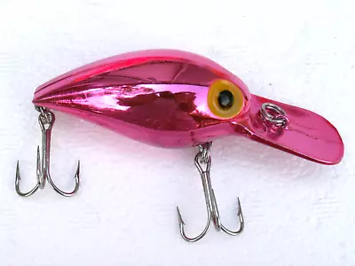 VINTAGE STORM MAGNUM WIGGLE WART METALLIC PINK  3-3/4  TOTAL LENGTH  3/4 Oz • $9.95