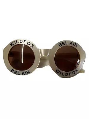 Womens WILDFOX COUTURE Pearl White Rare Bel Air Twiggy Sunglasses • $179.99