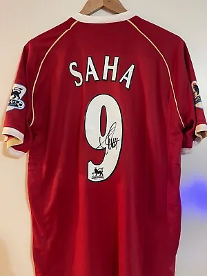 Louis Saha Signed Man Utd 2006/07 Shirt Manchester United • £72