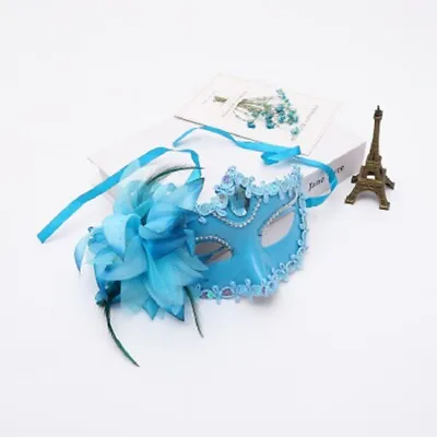 Masquerade Mask Venetian Costume Dance Party Fancy Dress Women Men Carnival UK • £3.99