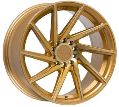 F1R F29 18X9.5 5X100/114.3 +38 Machined Gold Wheels Fits Mazda Speed3 Rx8 Celica • $960